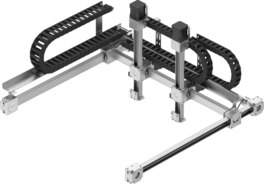 Three-dimensional gantry EXCL