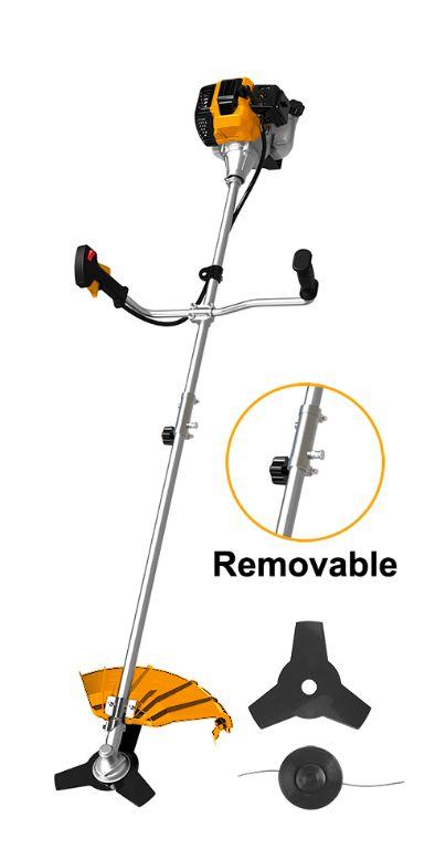 GBC5434421Gasoline grass trimmer and brush cutterDisplacement: 42.7ccRated power:1.25kWMax cutting path: 420mm