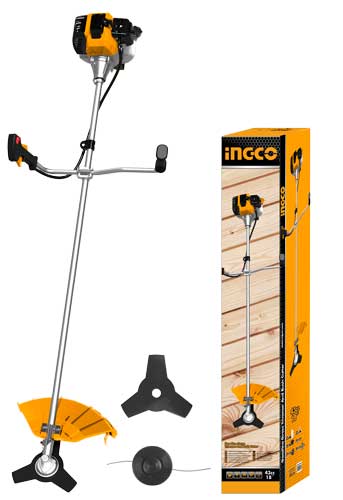 GBC5524411Gasoline grass trimmer and brush cutterDisplacement:52ccRated power:1.4kWMax cutting path: 420mm