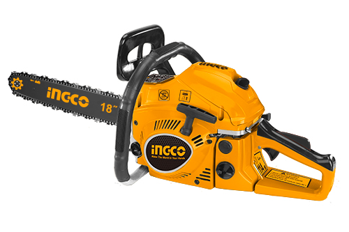 GCS5451811Gasoline chain sawDisplacement: 46ccRated power: 1.8kWMax. cutting length: 430mm(18")