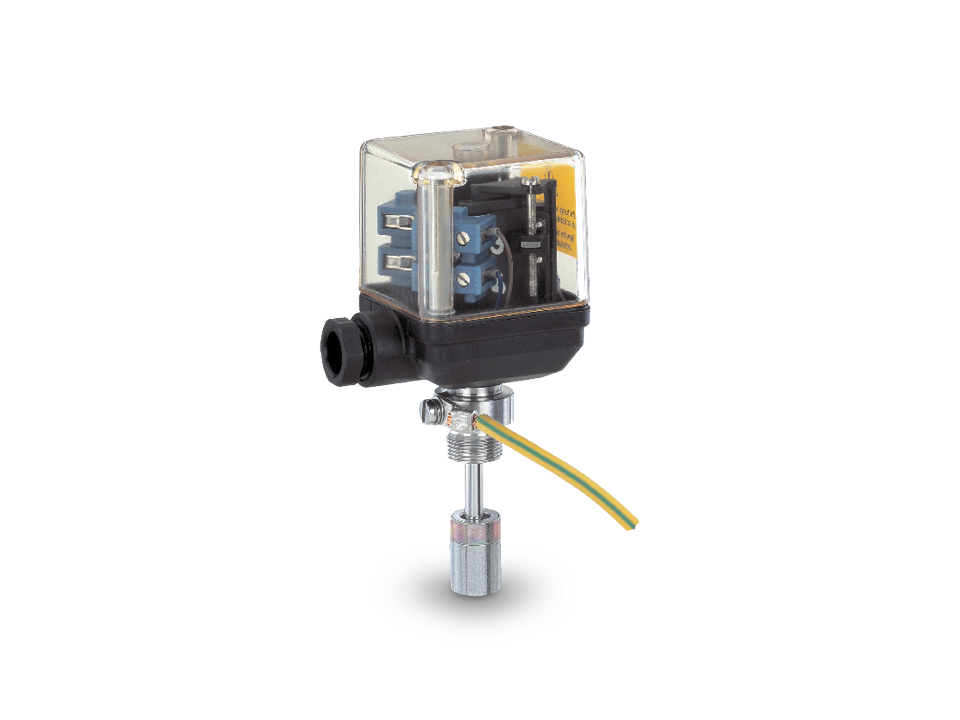 Electrical position indicator with inductive proximity switch