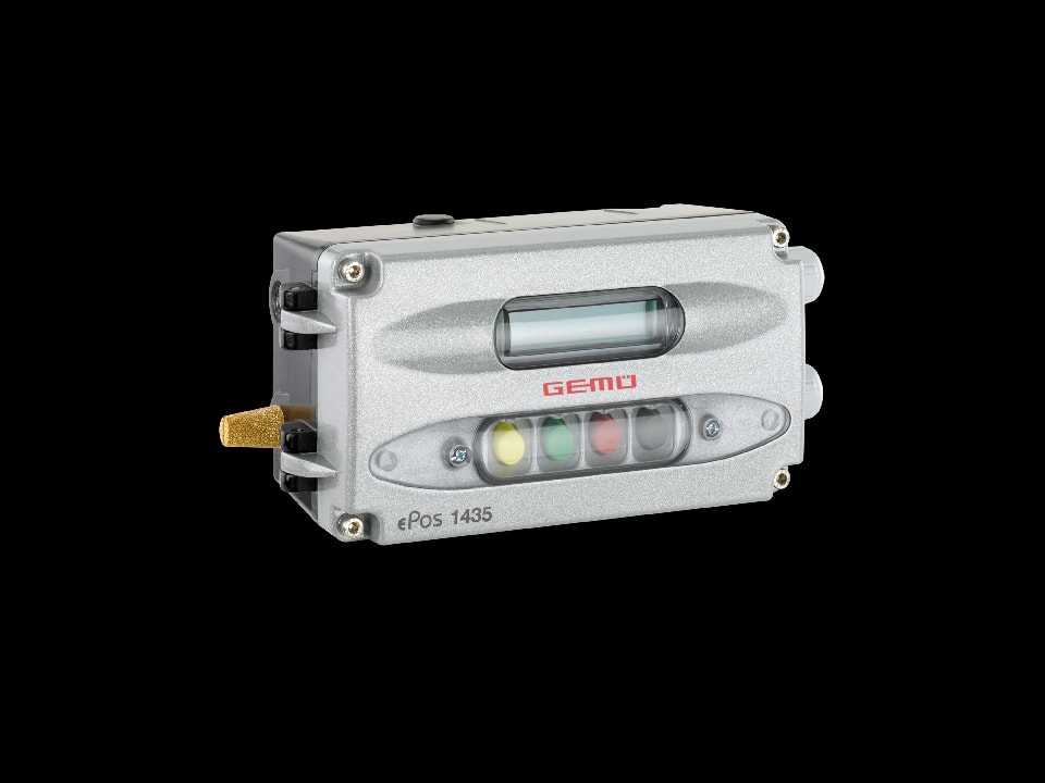 Intelligent electro-pneumatic positioner