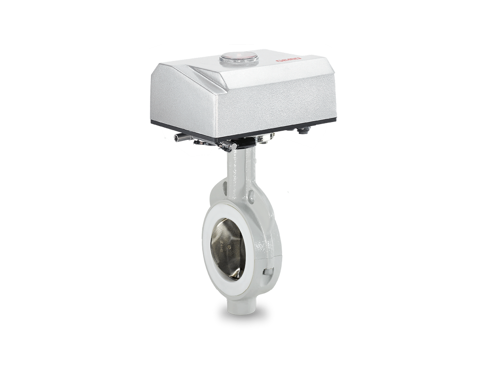 Electromotive metal shut-off damper
