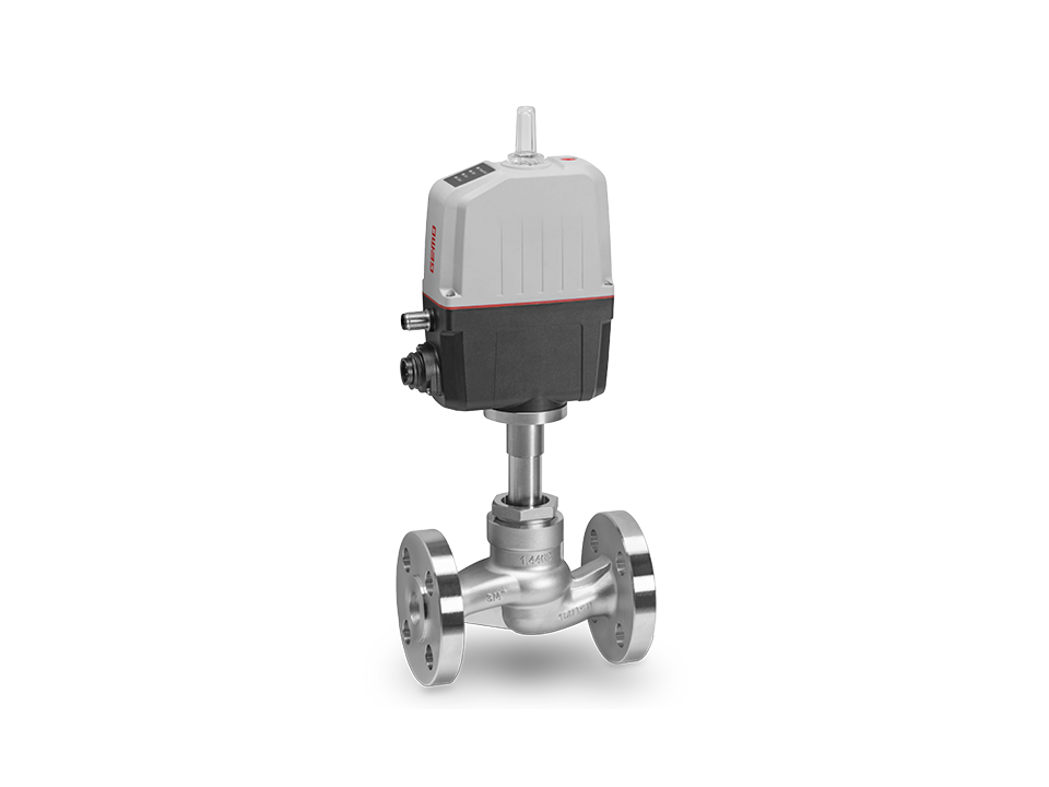 Electromotive 2/2-way globe valve with metal body
