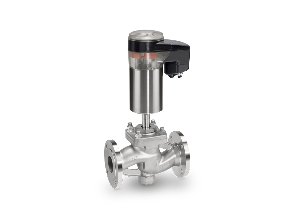 Electromotive 2/2-way metal seat valve
