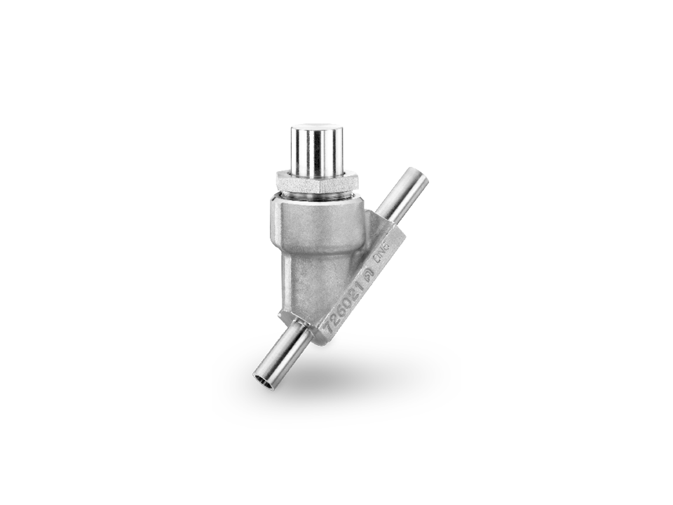 Metal non-return valve