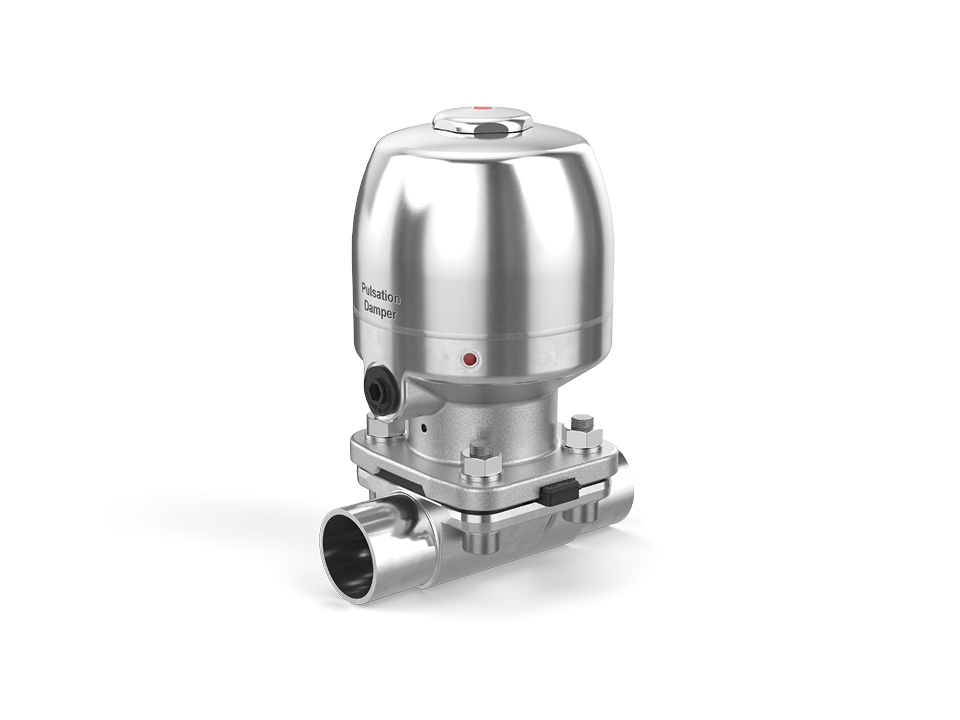 Stainless steel pulsation damper