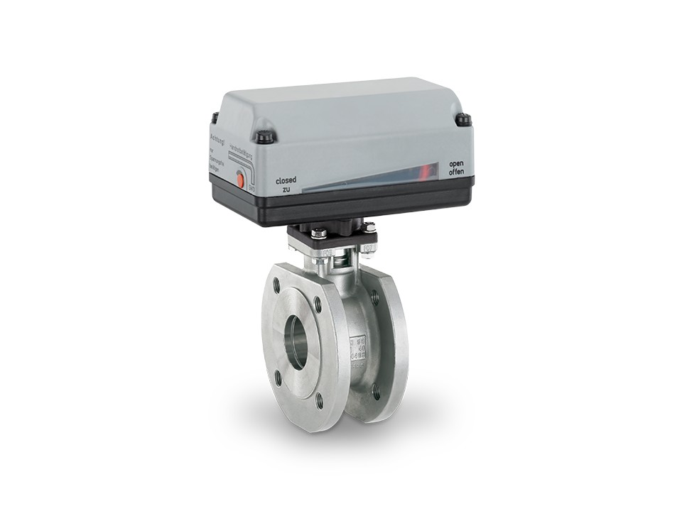 Electromotive 2/2-way metal ball valve
