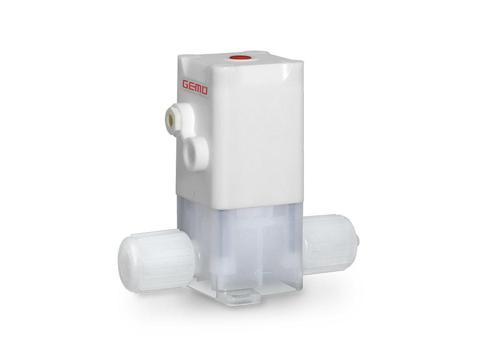 Pneumatic 2/2-way diaphragm globe valve