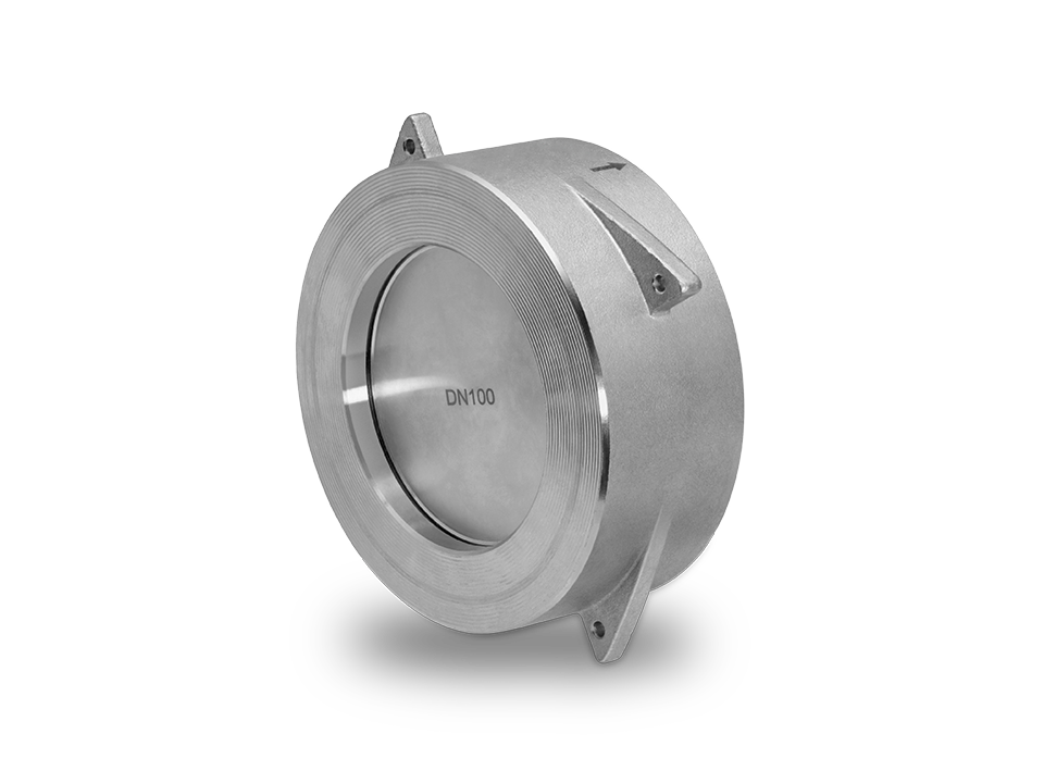 Metal non-return valve