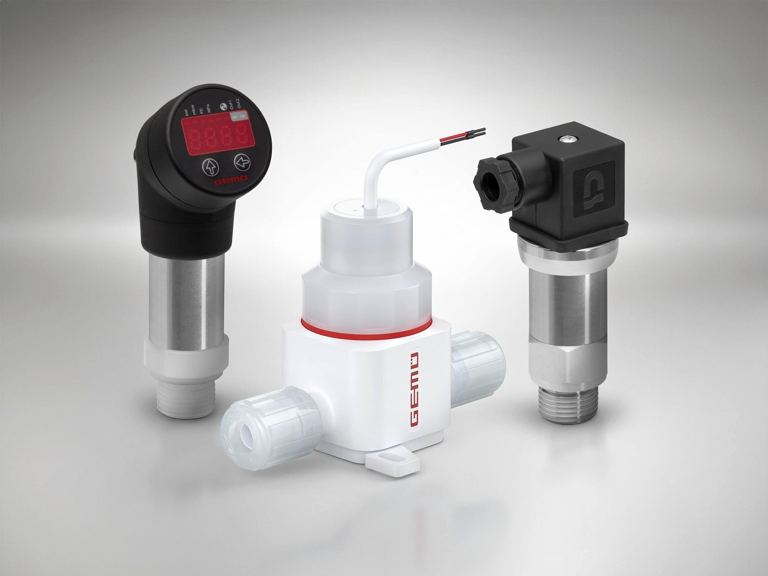 Temperature measuring devices and pressure measuring devices