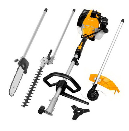 GMT552314-in-1 Gasoline Hedge trimmer multi toolDisplacement:52ccRated power:1.4kWMax cutting path: 420mm
