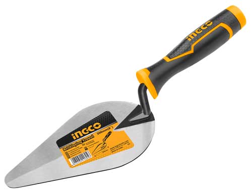 HBT618Bricklaying trowelSize: 6"/150mmDiameter of connecting rod:9.5mmPacked by label