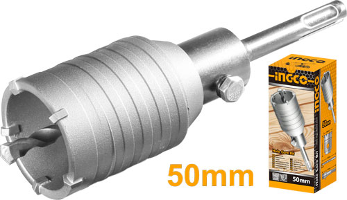 HCB0501Hole core bitDiameter:50mm5pcs TCT bladesPacked by color box
