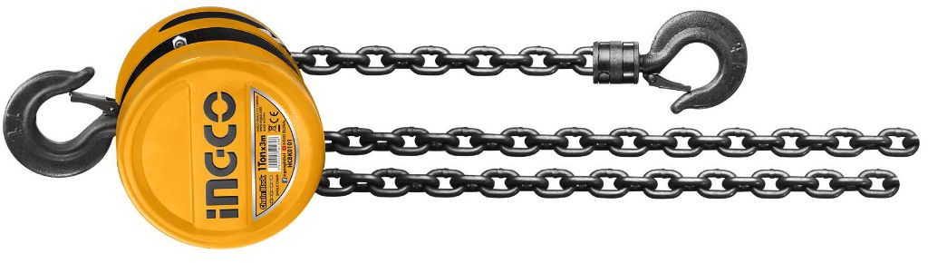 HCBK0101Chain blockRating lift weight:1TonLift height:3mNumber of load chain:1
