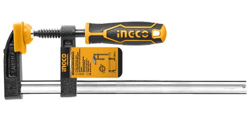 HFC020802F clamp with plastic handleClamp size:80x300mmMax clamp force: 270KGSPacked by paper card