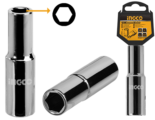 HHAST12273L1/2" Deep hexagonal socketSize: 27mmMaterial:50BV30black nickel plated