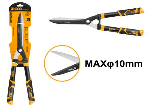 HHS6001Hedge shearLength:23"(575mm)Material:55# carbon steelPacked by paper hanger