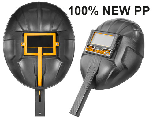 HHWM102Welding maskGlass size:108*50*3mmMaterial:100% NEW PPPacked by label