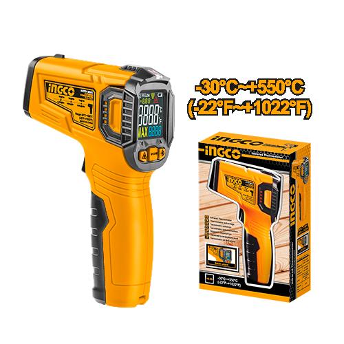 HIT015501Infrared thermometerTemperature:-30°C~450°C (-22°F~1022°F)Color display screenD:S=12:1Laser:<1mW(630nm~650nm)