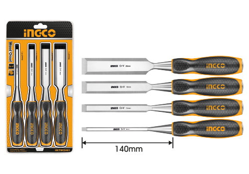 HKTWC04014 Pcs wood chisel set4 pcs Wood Chisel SetWidth:6mm,12mm,19mm,25mmLength:140mm