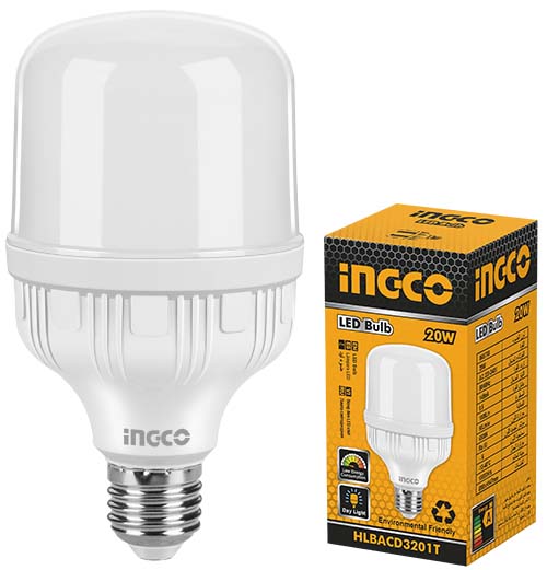 HLBACD3201TLED T lampVoltage:220~240V/50-60HzPower(W):20Base: E27 ColorTemp.(K): 6500 Day light