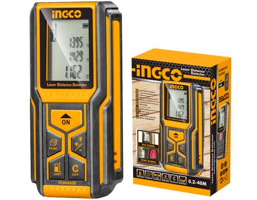 HLDD0608Laser distance detectorMeasuring Range:0.05-60mMeasuring Accuracy:±2.0mmLaser Type:635nm