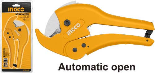 HPC0442PVC pipe cutterLength:230mmCutting diameter:3-42mmAuto-open function