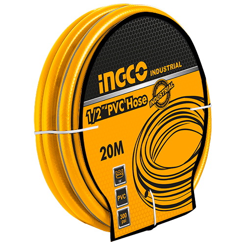 HPH20011/2" PVC hoseBursting value：300psi20Mx1/2"Packed by paper hanger