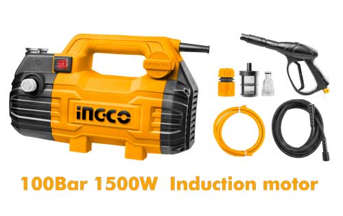 HPWR15028High pressure washerVoltage: 220-240V~50HzInput power: 1500WCopper wire induction motor
