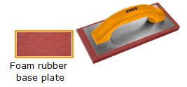 HSFR24008Fine rubber floatSize:230mm(L)*100mm(W)Rubber Thickness:15mmPure PP handleAluminium base plate