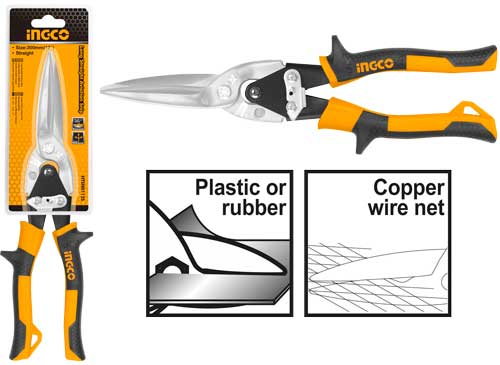 HTSN0112SLong straight aviation snipAviation snip( Straight)Length: 12"/300mmPacked by half double blister