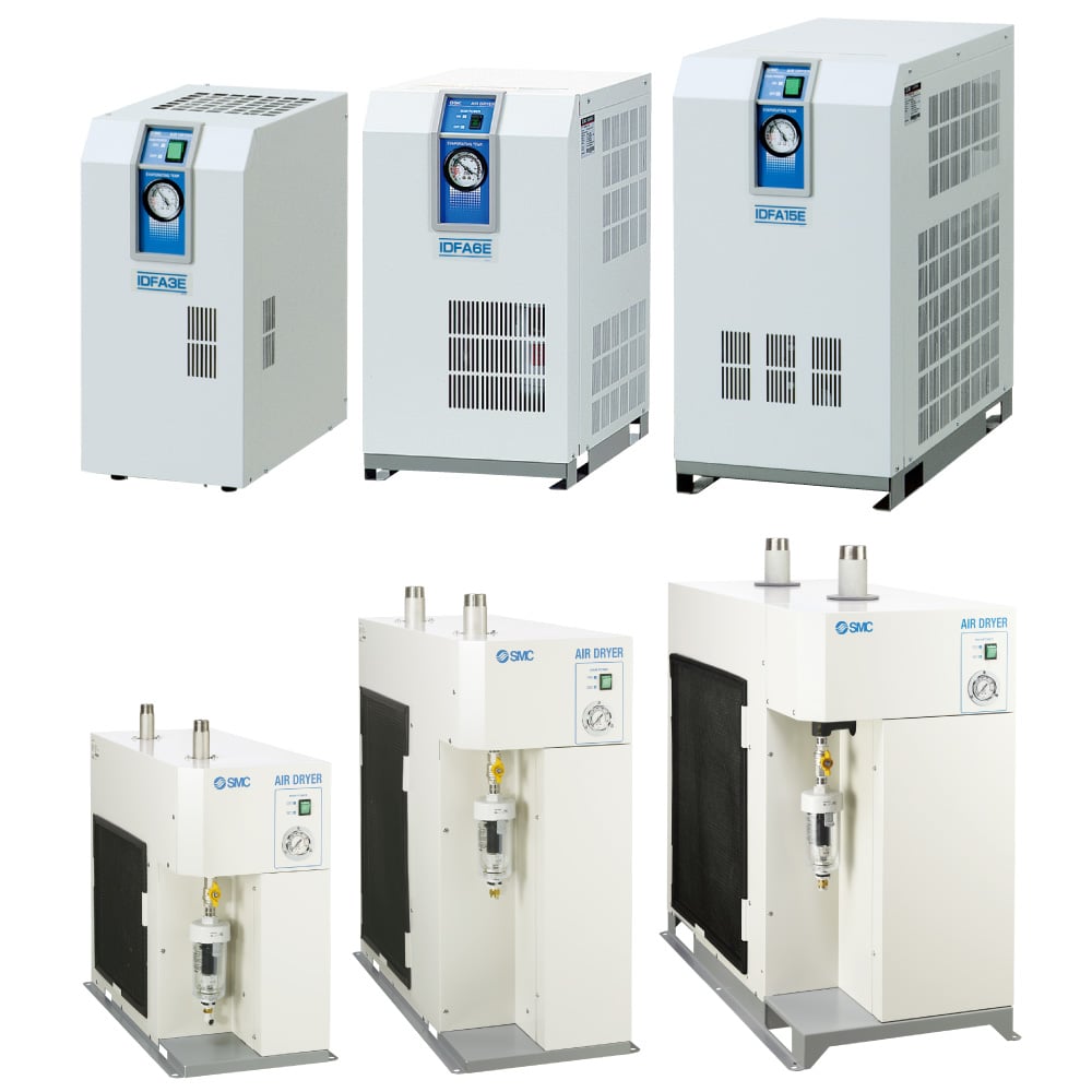 Refrigerated Air Dryer/For Use in Europe, Asia and Oceania IDFA□E/□