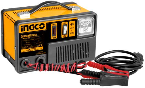 ING-CB1501Battery chargerInput voltage:1~220-240V~50/60HzCharging voltage(V):6/12Reference capacity(Ah):40-90