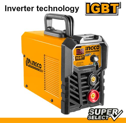 ING-MMA1302Inverter MMA welding machineInput voltage(V):1~220-240~50/60HzOutput current(A):15-130Duty cycle(%):130A@45%