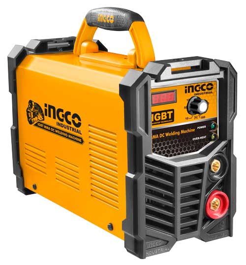 ING-MMA1606Inverter MMA welding machineInput voltage(V):220-240~50/60HzOutput current(A):10-160Duty cycle(%):160A@60%