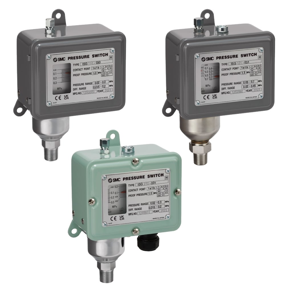 General Purpose Pressure Switch/Snap Switch Type ISG