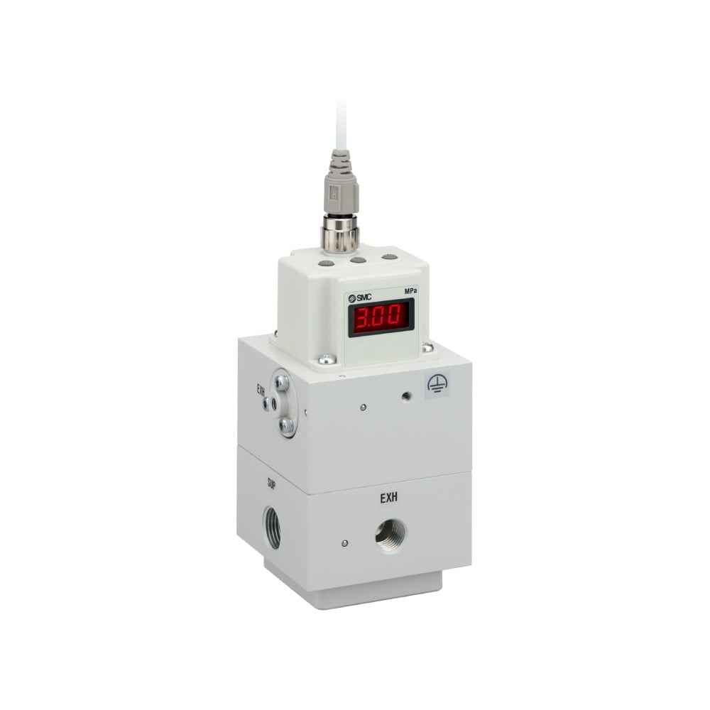 Low-Pressure / High-Precision Type 5.0 MPa Maximum Supply Pressure High Pressure Electro-Pneumatic Regulator ITVX2030-X10