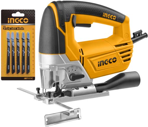JS80028Jig sawVoltage: 220-240V~50/60HzInput power:800WCutting capacity:  Wood:100mm  Steel:10mm