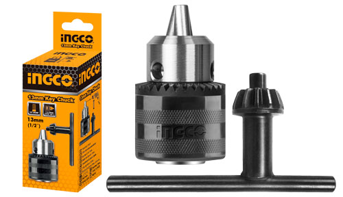 KC130113mm Key chuckChuck capacity:1.5-13mmConnection size:1/2Packed by double blister