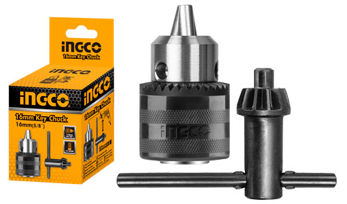 KC160116mm Key chuckChuck capacity:3-16mmConnection size:1/2Packed by double blister