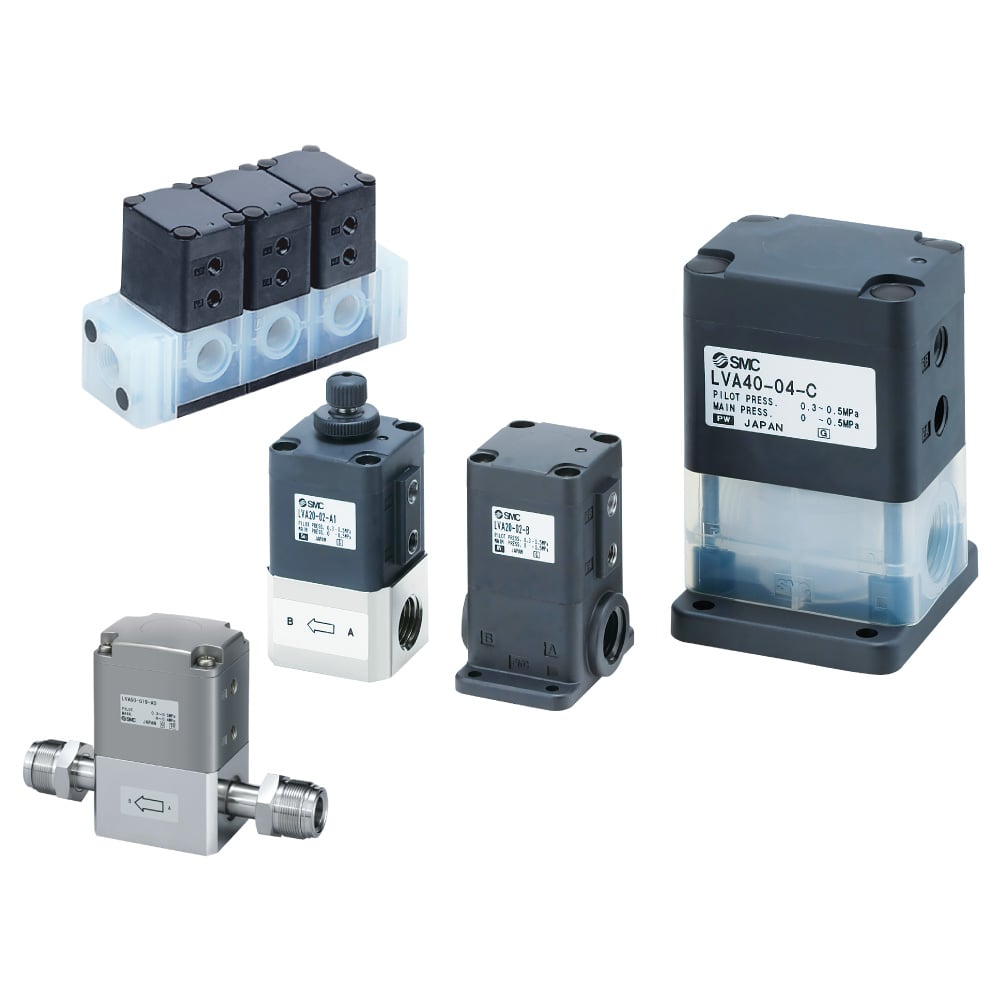 High Purity Chemical Liquid Valve/Air Operated, Threaded Type LVA