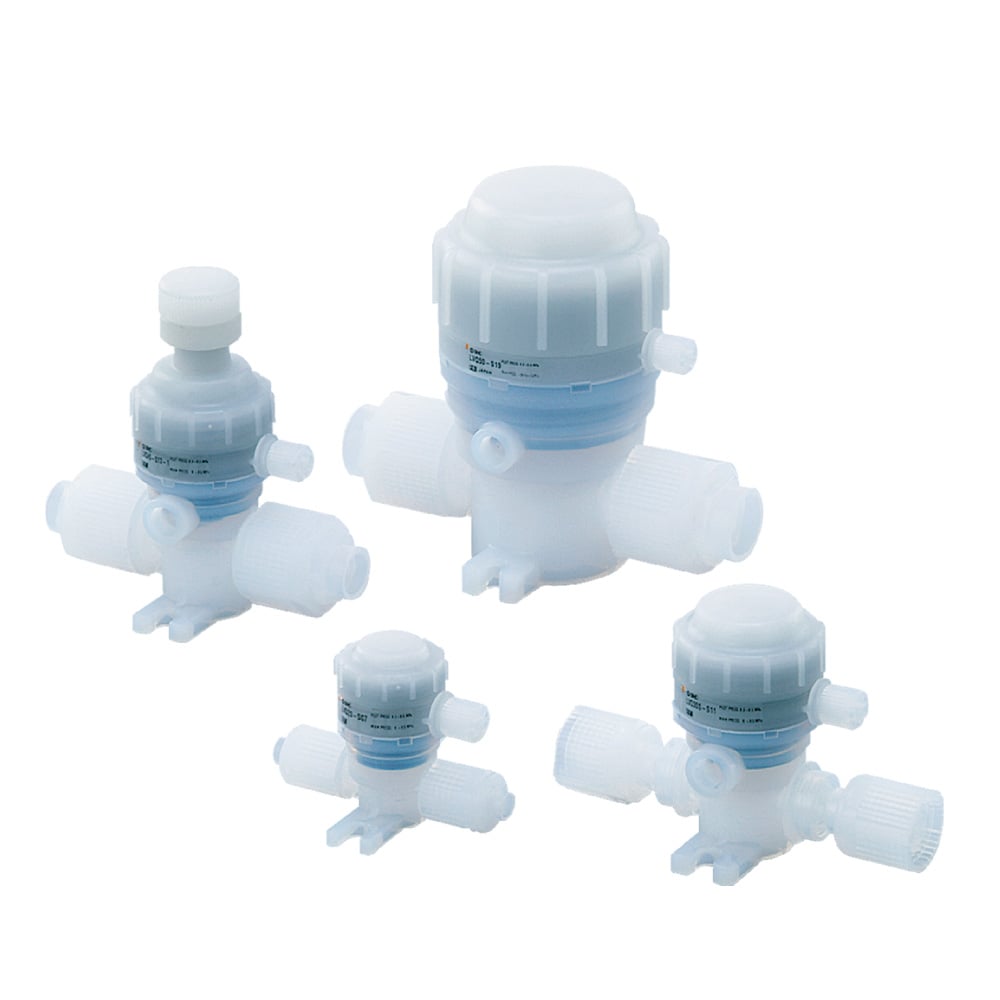 High Purity Chemical Liquid Valve/Air Operated, Non-Metallic Exterior LVQ