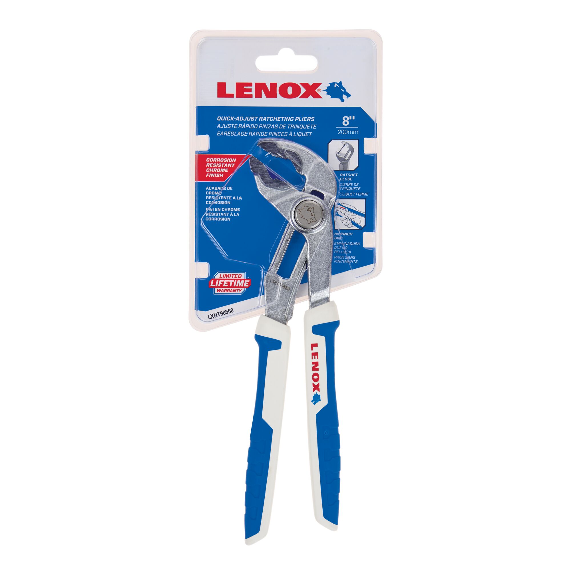 8" Quick-Adjust Pliers