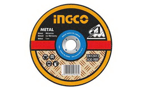 MCD121151Abrasive metal cutting disc115mm(4/ 1/2")X1.2mm(3/64")X22.2mm(7/8")Flat centreCutting disc for metal and  inox