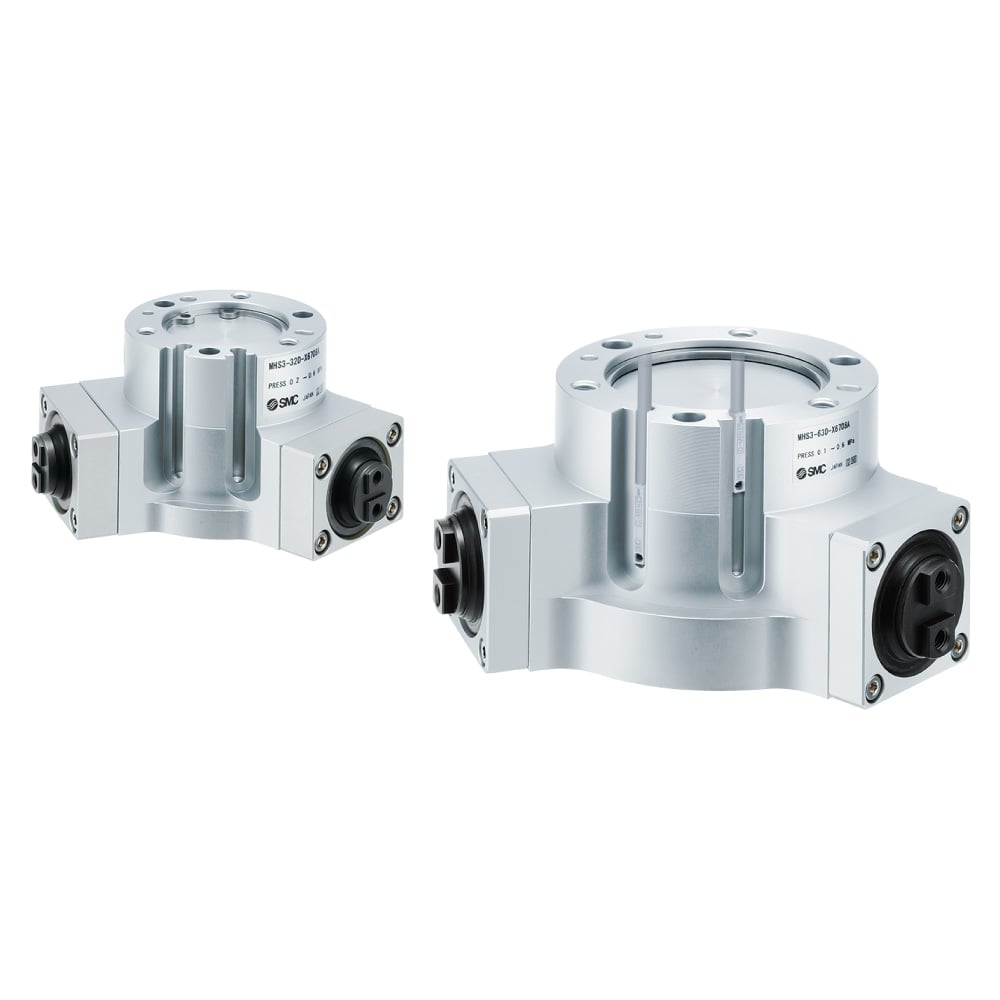 Environmentally Resistant 3-Finger Air Gripper MHS3-X6708□