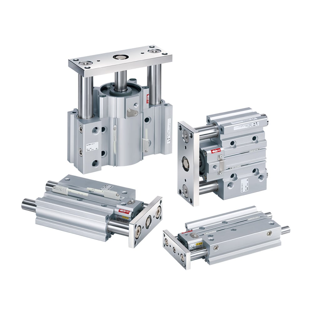 Compact Guide Cylinder with Lock MLGP