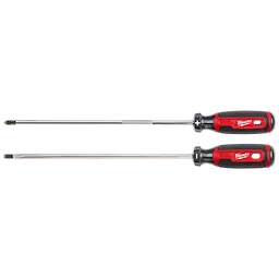2 PC. 10" Cushion Grip Screwdriver Set (USA)