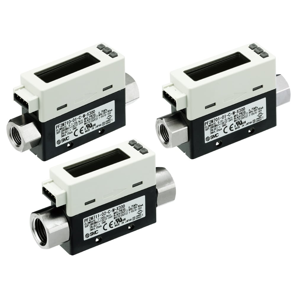 2-Color Display Digital Flow Switch/Low Particle Generation PF2M7-X300