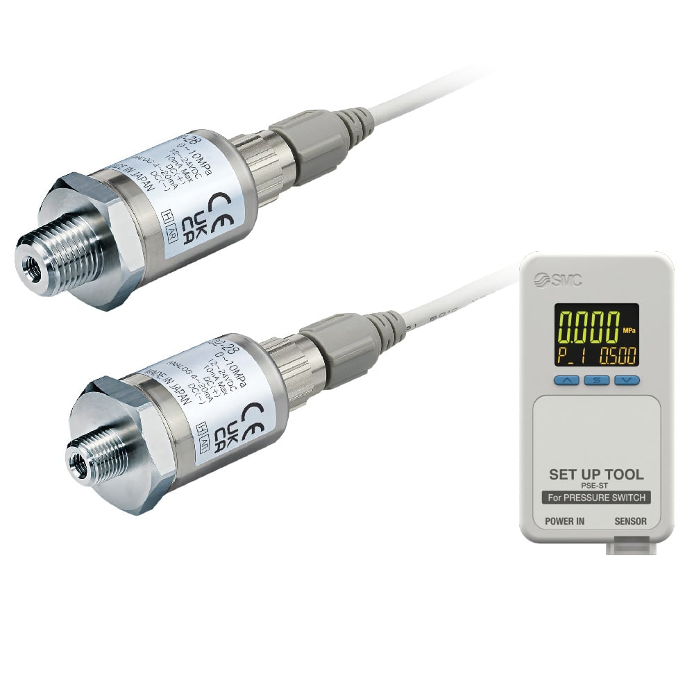 Pressure Sensor/Switch for General Fluids PSE57□